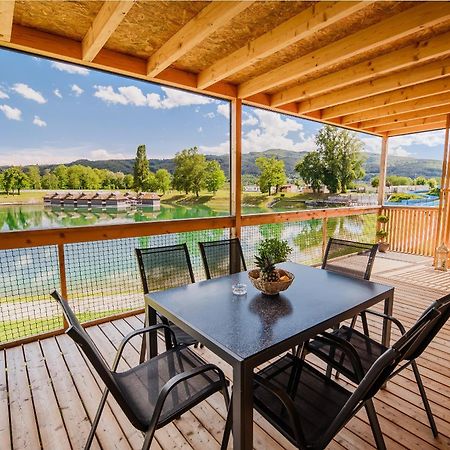 Deluxe Lake View Mobile Homes With Thermal Riviera Tickets Чатеж-об-Сави Экстерьер фото